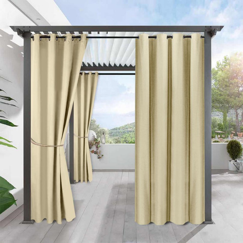 Cortinas Opacas Para Dormitorio-cortinas Aislantes Beige