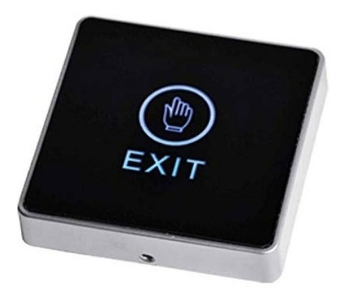 Imagen 3 de 8 de Pulsador Boton De Salida Touch Led Luminoso Control Accesos
