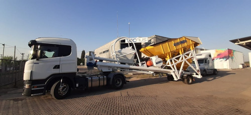 Planta Dosificadora De Hormigón Tecnus Tm-460 Movil