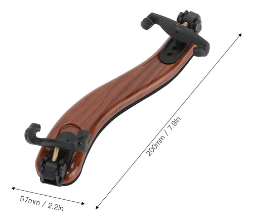 Alça De Apoio De Ombro Para Violino, Altura Ajustável