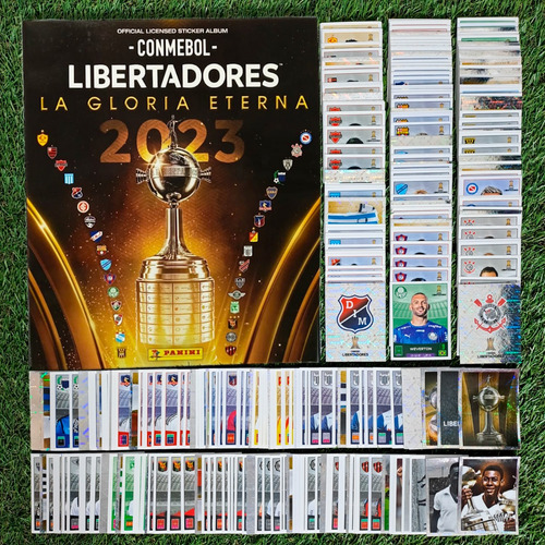 Album Copa Libertadores 2023 + Todas Las Láminas Completas