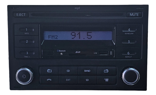 Estéreo Volkswagen Bora Original Infi-mid Nlp (Reacondicionado)