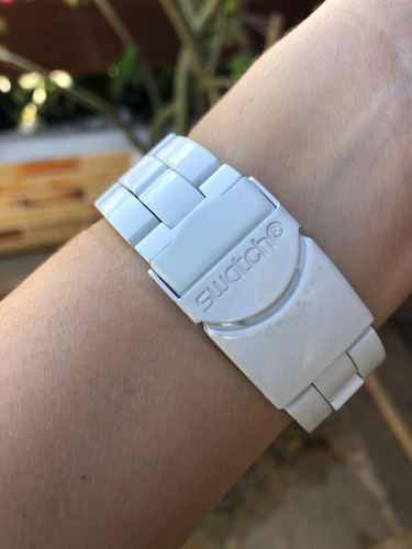 Relógio Swatch Feminino Branco