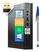 Comprar Mini Computador Dell Optiplex I5 6a Gen 8gb Ssd 120gb Win10