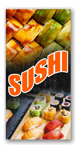 Pendón Publicitario Sushi Ofertapyme