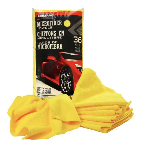 Toalla Ultra Afelpado Microfibra Kirkland Suelta Amarillo