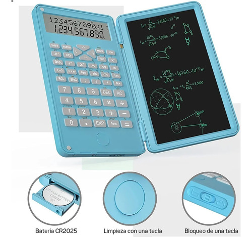 240 Funciones Calculadora Científica Con Tableta Inteligente