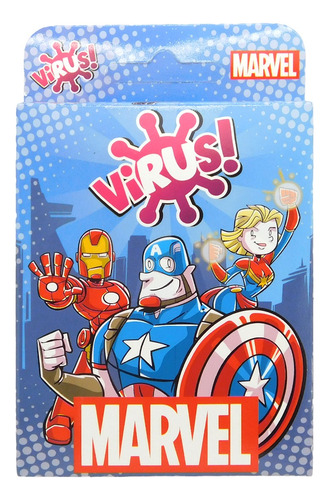 Juego De Cartas Virus -marvel - Juego De Mesa