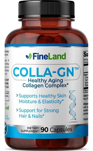 Colageno 1500 Mg 90cap Fineland - - Unidad A $3510