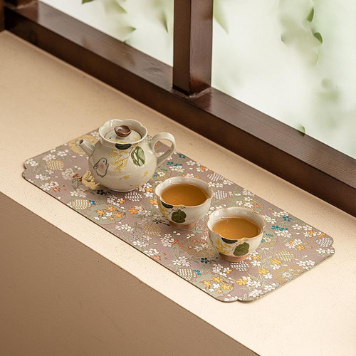 Conjunto De Chá Mat Placemat Decorativo Tane