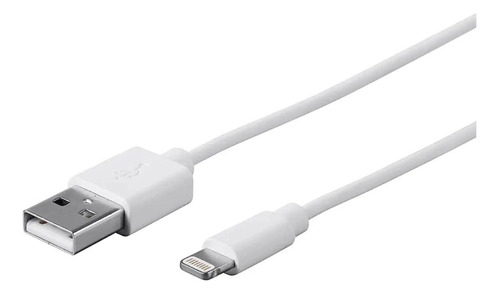 Cable Usb 5 5s 5c 7 6 Plus Touch 4 Air Min Blanco