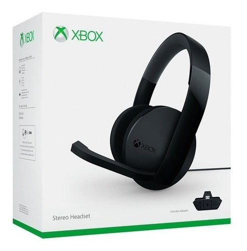 ..:: Headset Alambrico Stereo Black Xbox One ::.. Gcd