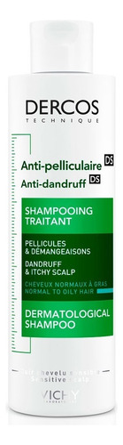 Shampoo Vichy Dercos Thechnique Anticaspa Cabello Normal a Graso en botella de 200mL por 1 unidad