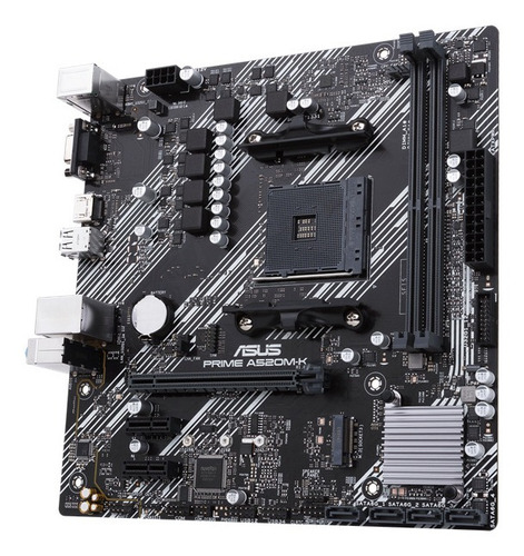 Tarjeta Madre Asus Prime A520m-k Amd Am4 Ddr4 M.2 Hdmi