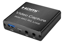 Comprar Tarjeta De Captura De Video 4k Hd 1080p 60hz Audio Usb 2.0