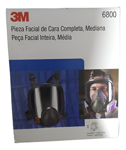 Mascara Antigases Full Face 3m + Par De Filtros