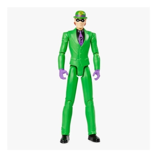 Boneco Charada Vilão Batman Dc Comics Riddler 30 Cm - Sunny