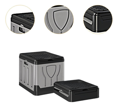 Baño Para Acampar Inodoro Portátil Plegable Gris