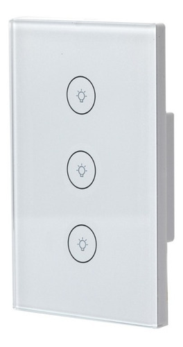 Wifi Smart Wall Switch Sp30 3-gang Compatible Con Alexa