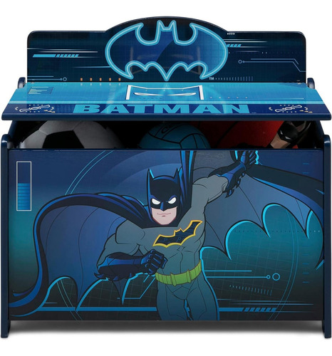 Caja De Juguetes Batman Delta Children 59.69x36.20x52.07cm