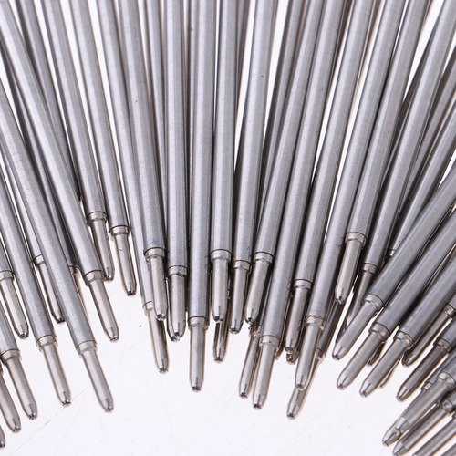 50 Unids Pluma De 0.5mm Recarga De Repuesto Para Bolígrafo