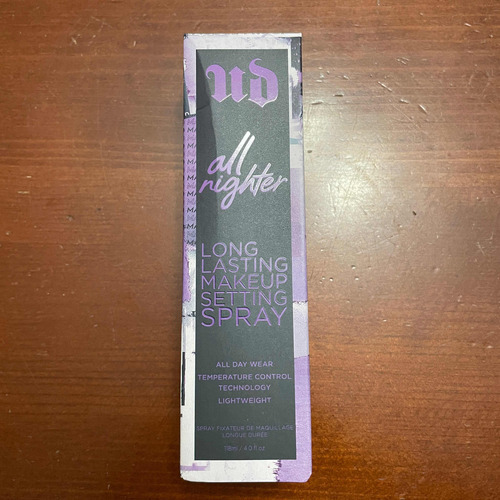 Spray de fixação All Nighter _urban Decay _118 ml Primer Tone Purple