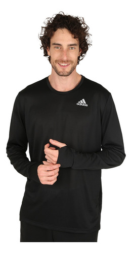 Remera adidas Own The Run En Negro | Dexter