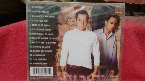 Cd Cleiton E Camargo - Me Esqueça - 2002