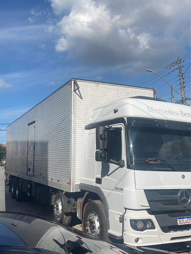 Imagem 5 de 9 de Mercedes Benz 3030 Bitruck Bau De 11 Metros