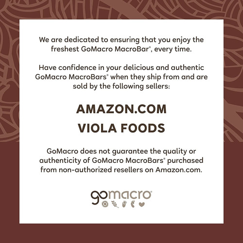 Gomacro Macrobar Barras De Proteína Vegana Orgánica - Mocha