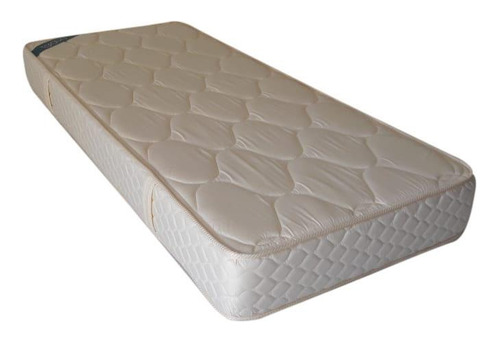 Colchon Topacio Marfil 80x190x23cm  Espuma Alta Dens. 30kg