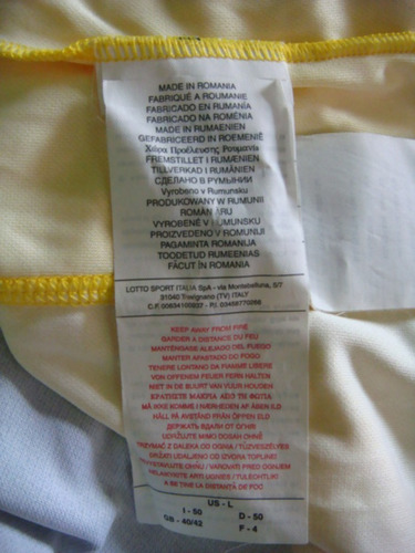 Camisa Futebol Sochaux Montbeliare França Lotto Jogo 2410