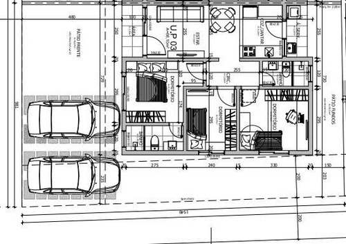 Imagem 4 de 4 de Casa Com 3 Dormitórios À Venda, 66 M² Por R$ 275.000,00 - Castelo Branco - Gravataí/rs - Ca1422
