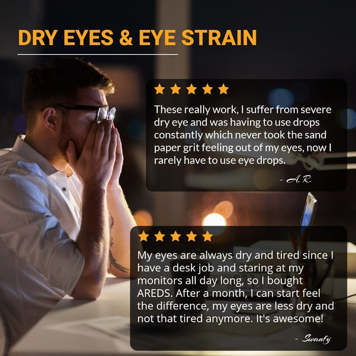 Imagen 7 de 9 de Vitaminas Premium Para Los Ojos Areds 2 Plus | 120 Softgels