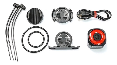 Luz De Freio Inteligente Sincronizada Xoss Xr Pro Smart Bike Preto