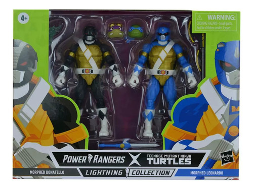 Donatello Y Leonardo Colección Lightning Power Rangers Tmnt