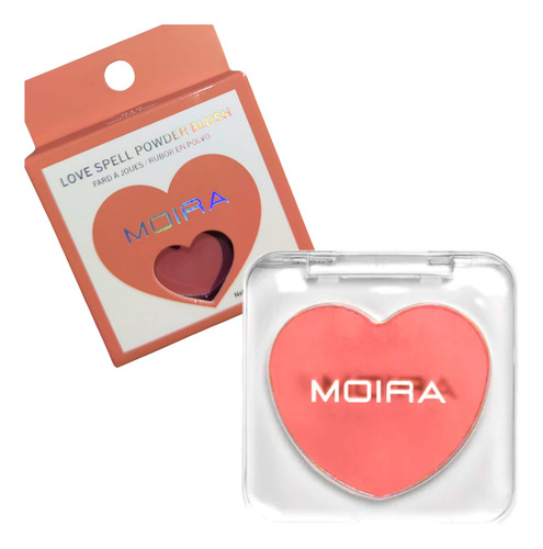 Love Spell Rubor Powder Blush Moira Rubor En Polvo Tono Del Maquillaje 012 Softie Pop