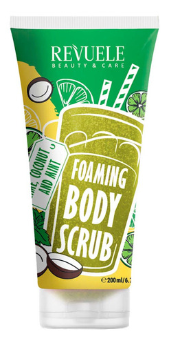 Foaming Body Scrub Lime Coconut And Mint 200ml