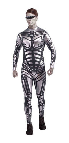 Disfraz De Robot Para Hombre Talla Única Halloween