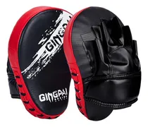 Comprar Manoplas De Entrenamiento Gingpai F01 Boxeo Muay Thai Mma Color Negro