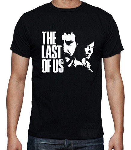 Remera The Last Of Us 02 (negra) Ideas Mvd