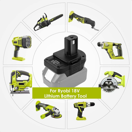 Adaptador Bateria Makita 18v A Herramienta Dewalt 20v