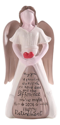 Estatua De Ángel Jubilado, Figura De Resina, Regalo De