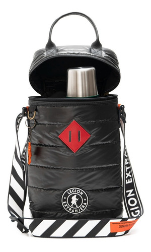 Imagen 1 de 6 de Mochila Matera Diamond Pop Negro