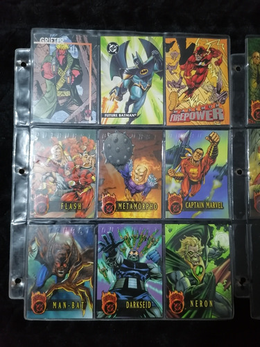 Lote De Cartas Dc Comics 15 (Usado)