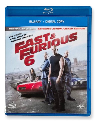 Rapidos Y Furiosos 6 Pelicula Bluray