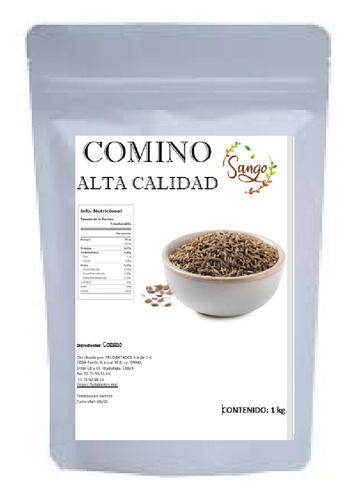 1kg De Comino Entero Primer Calidad