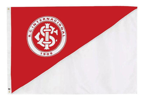Bandeira Do Internacional 2 Panos 128x90cm 100% Poliéster