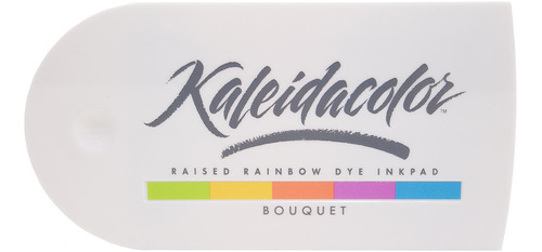 Tsukineko 5-color Kaleidacolor Dye Inkpad Diseño Ramo Flor