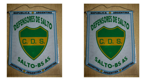 Banderin Mediano 27cm Defensores De Salto